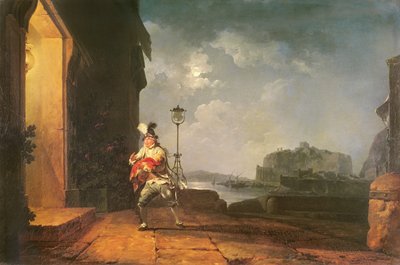 David Garrick come Don Giovanni nella sua adattazione di 